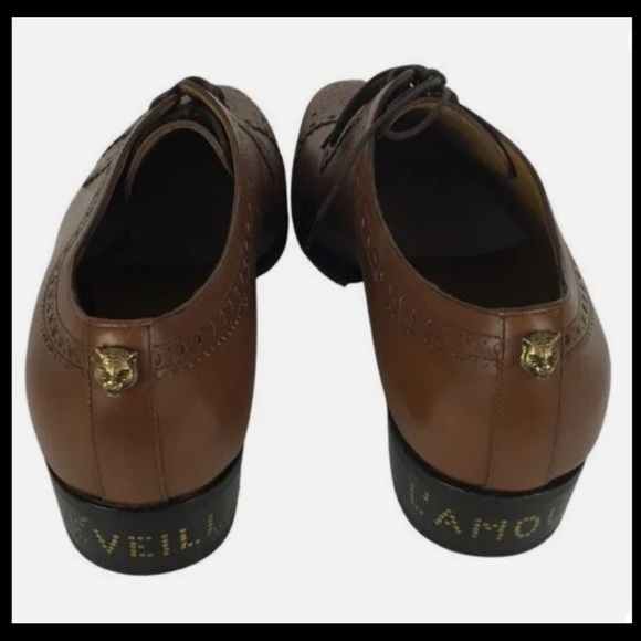 NIB Full set Gucci men’s waxed calf brogues - Picture 5 of 16